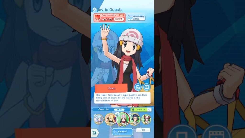 FRIENDSHIP LEVEL 1000 | Trainer Lodge | Pokemon Masters EX
