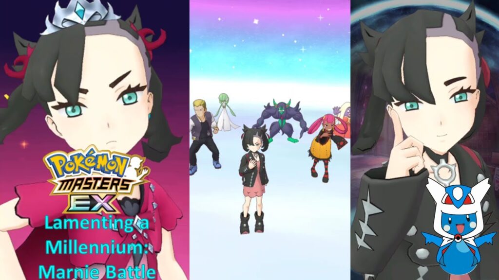 Pokemon Masters EX:  Lamenting a Millennium - Marnie Battle