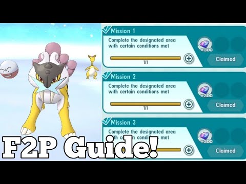 F2P Guide + Event Missions! Raikou Legendary Arena | Pokemon Masters EX
