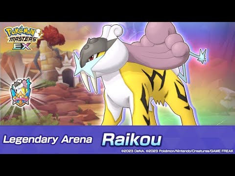 Pokemon Masters EX Legendary Arena: Defeating Raikou F2P Team (Season 57)