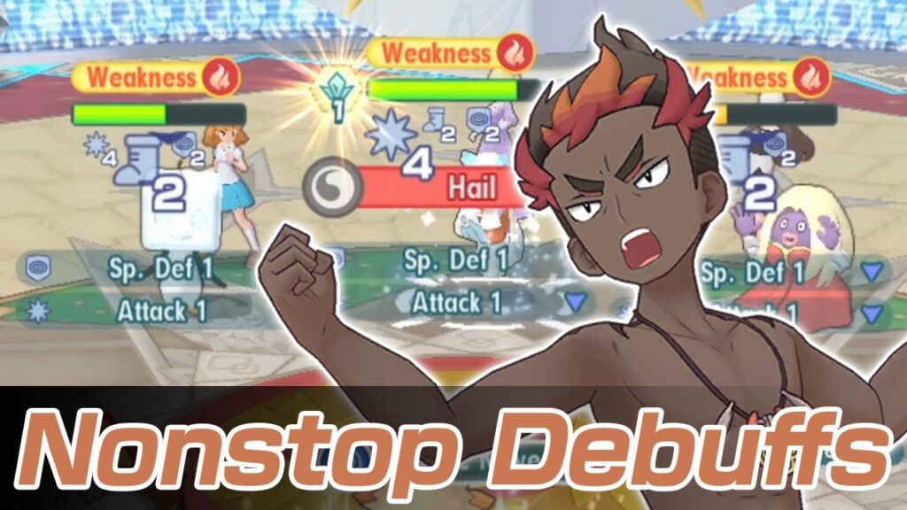 VARIETY KIAWE DEBUFFS OPPONENTS NONSTOP | Kiawe & Arcanine | Pokemon Masters EX