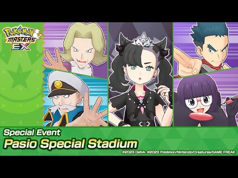 Pokemon Masters EX Pasio Special Stadium Master Mode 12.5K Hard Season 2 (Ice Type)