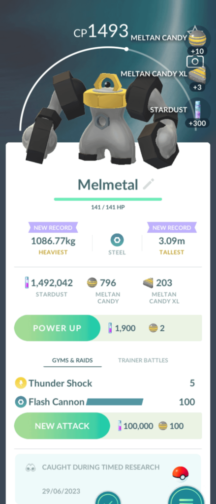 Caught my Willow's Wardrobe Melmetal today, and it did not have its signature move, Double Iron Bash. I do not think Niantic specified that you needed to catch it before a specific date to receive the move, only that it had to be from the event encounter. Good thing it had bad stats I guess...