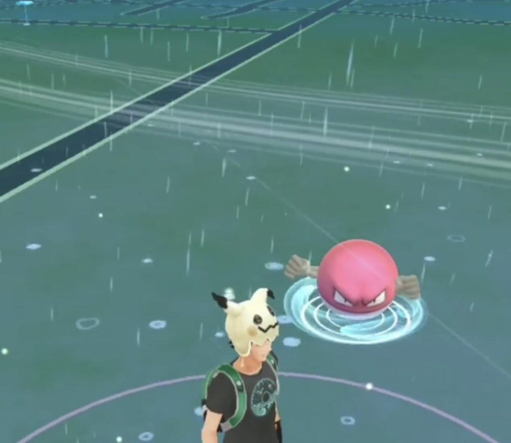 Why’s this Voltorb trying to square up?