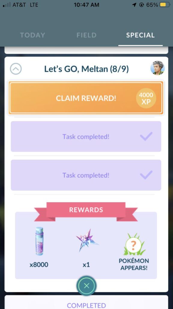 Let’s Go Meltan Research