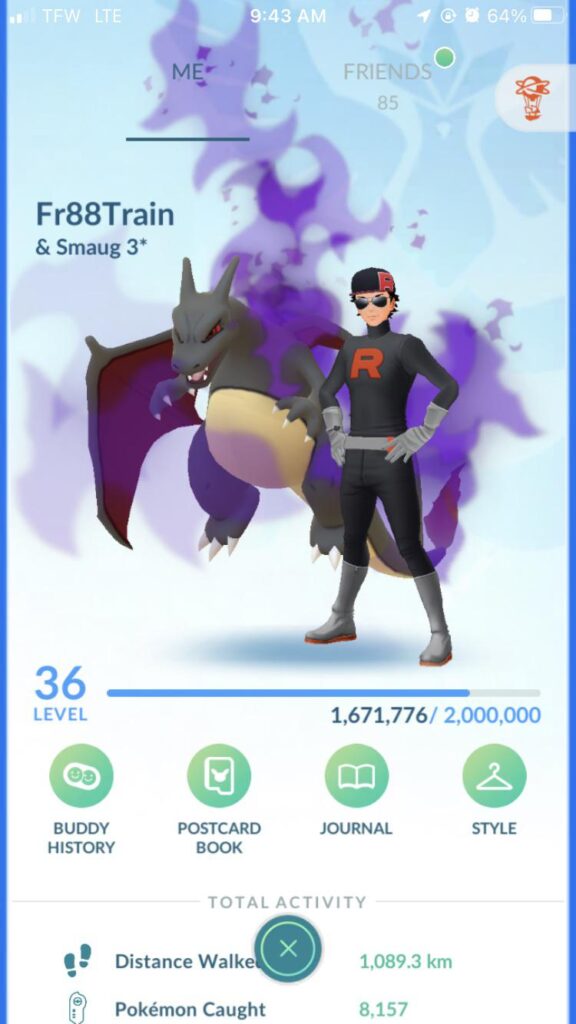 Looks like I’ve joined the team rocket ranks!