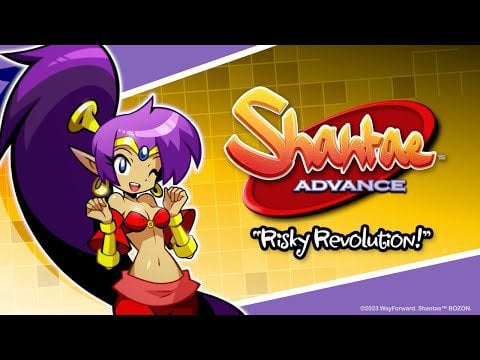 Shantae Advance: Risky Revolution - LRG3 Announcement Video