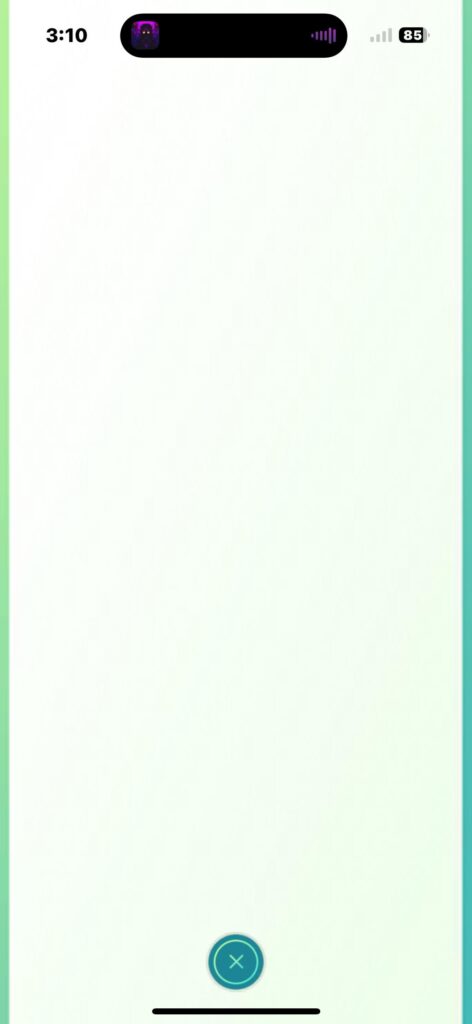 Shop page is blank