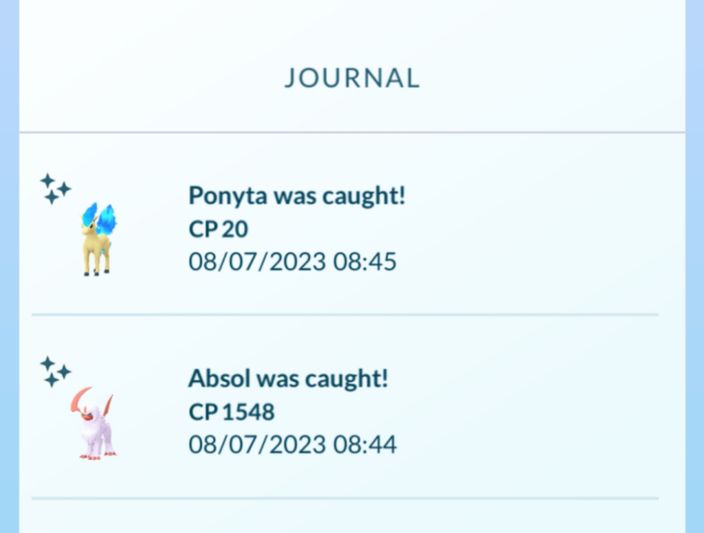 Never have gotten back to back shinies outside CDs. ik absol is 1/64, but the ponyta is 1/500 right?