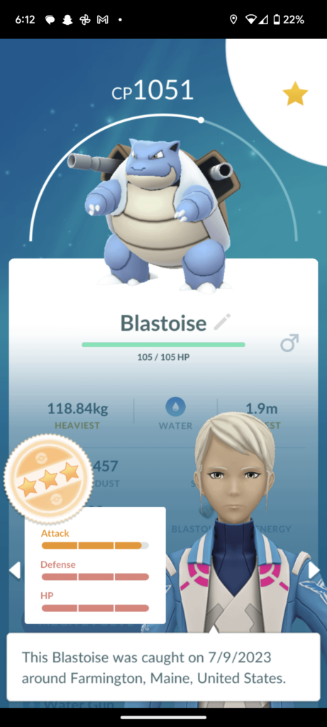 What Blastoise should I focus on?