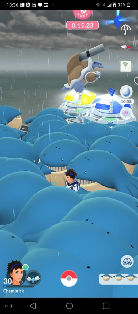 When you are trapped in a mosh pit