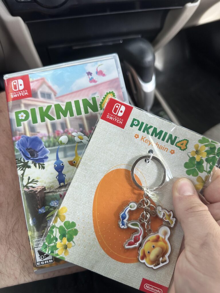 Target Keychain for Pikmin 4!