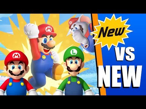 New Super Mario Bros. and Mario Bros. Wonder