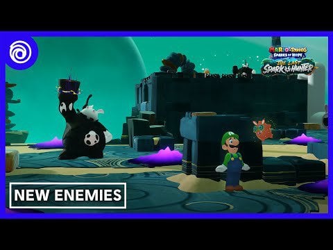 Mario + Rabbids Sparks of Hope: The Last Spark Hunter DLC - New Enemies Feature