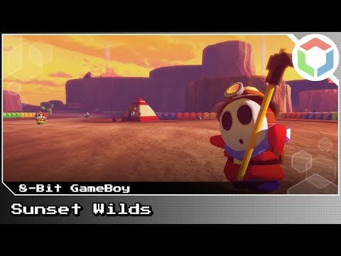 Mario Kart 8 Deluxe DLC Wave 5 is out! To celebrate I arranged Sunset Wilds on the GameBoy!
