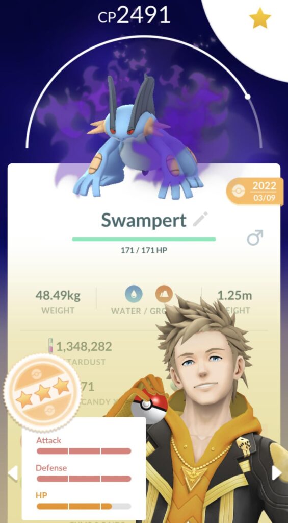 Which swampert should I invest in?