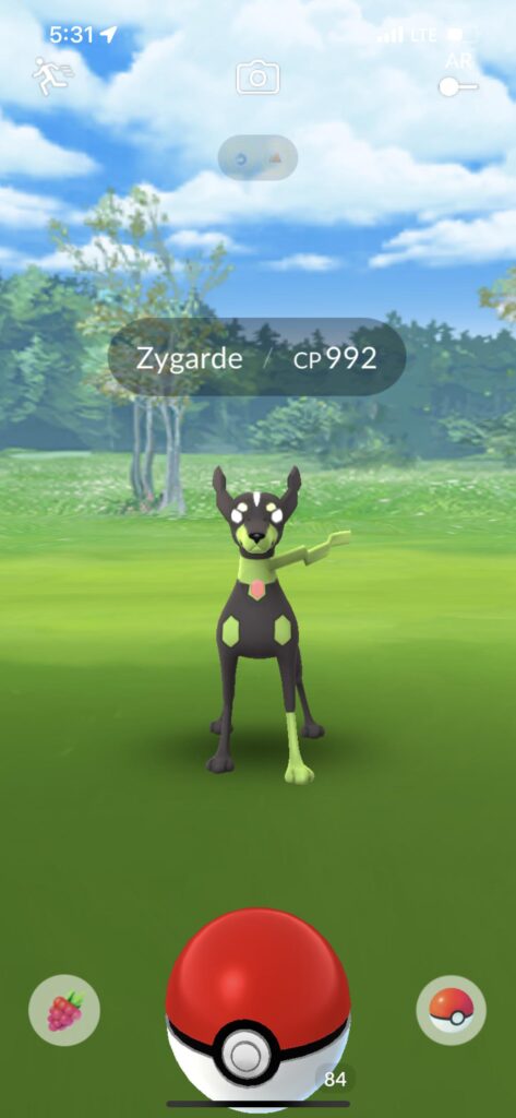 Just got the zygarde