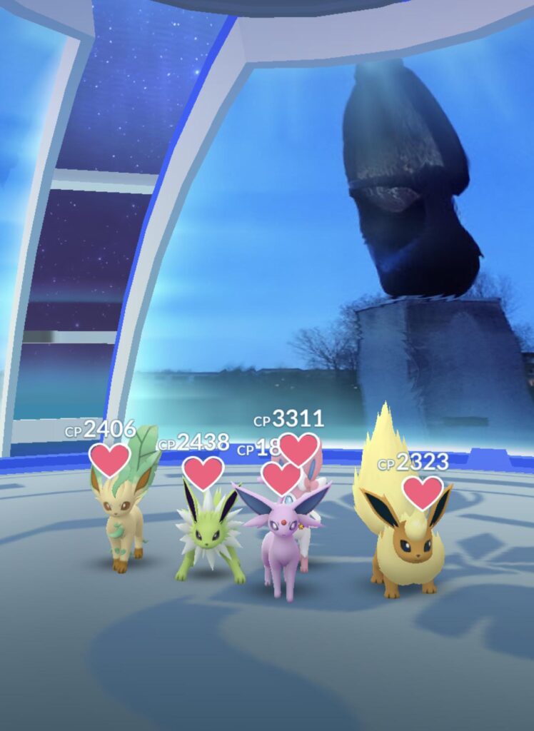 I’m in eevee gang now 😎