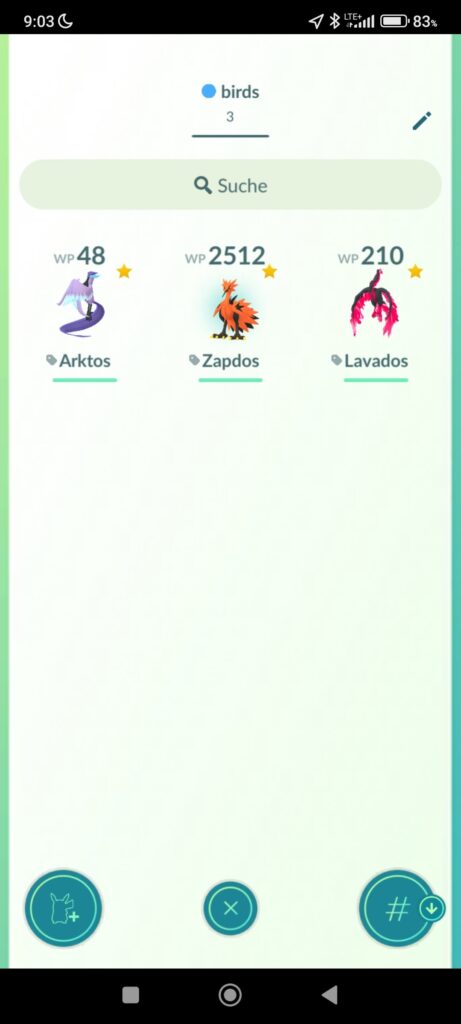 Finally managed to catch my last bird!