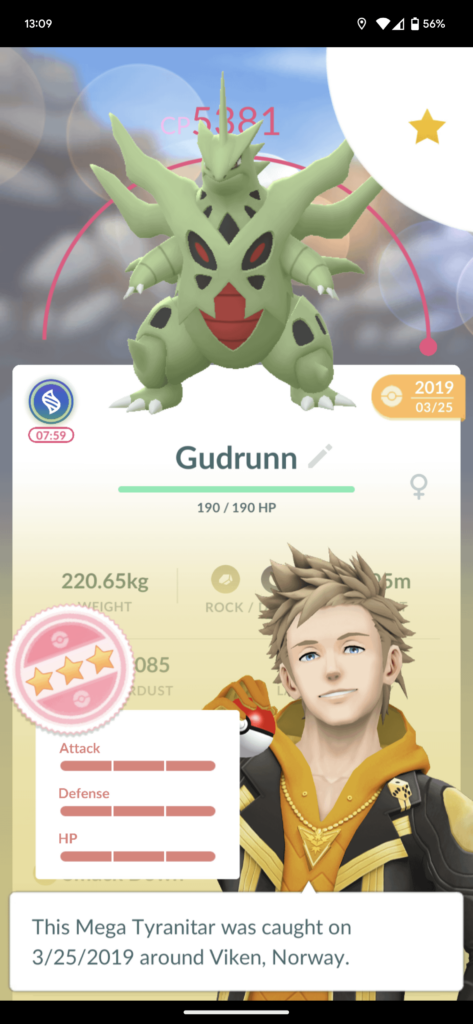 Not shiny, not level 50 but my baddest b*tch finally reached her final form