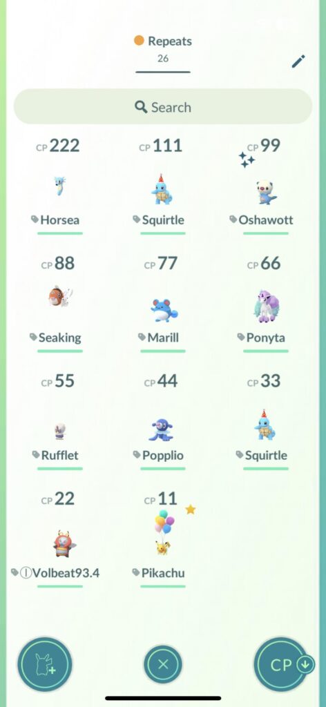 I got all repdigit CPs up to 5555