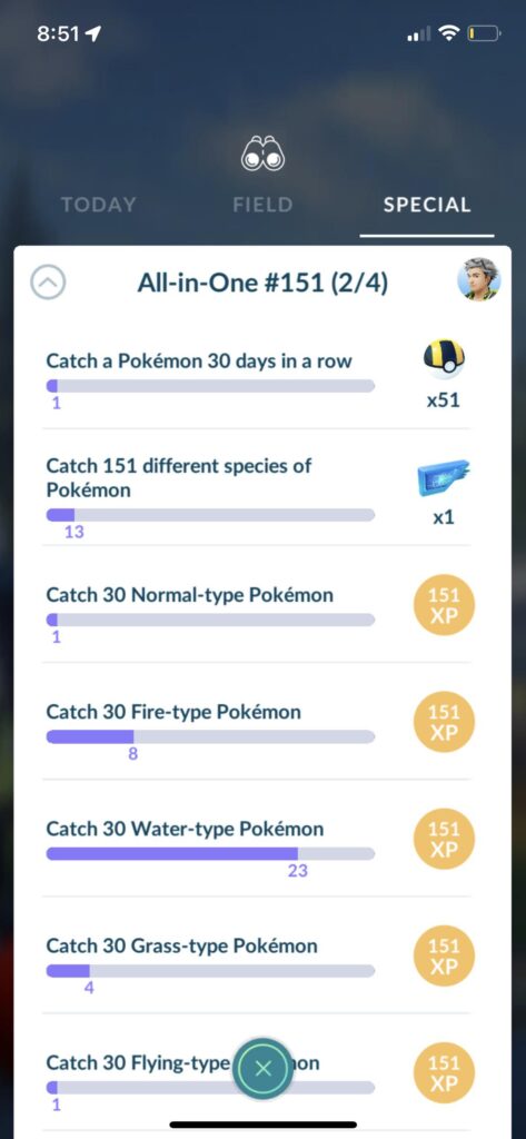 Realized we can probably use the meltan box to catch 30 steel types