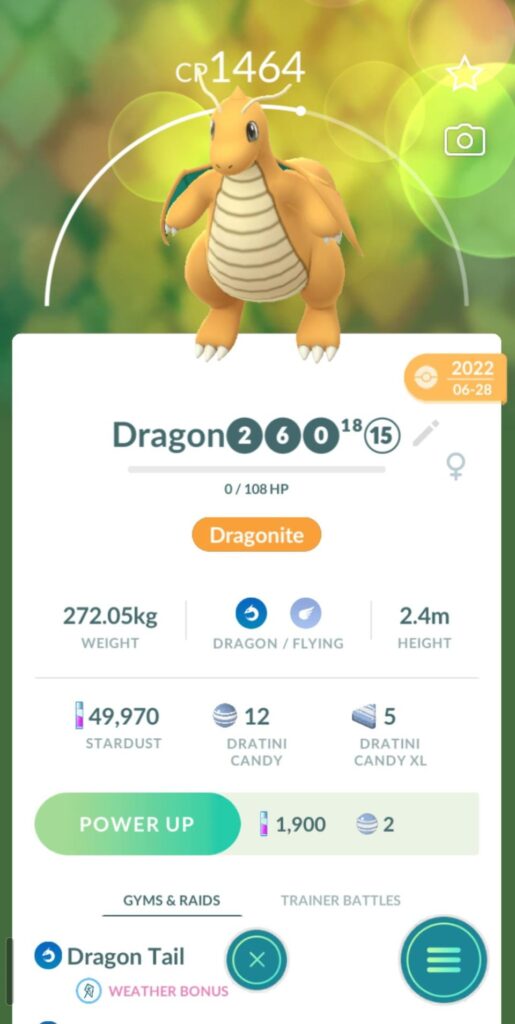 Name a variant of Dragonite I don't have