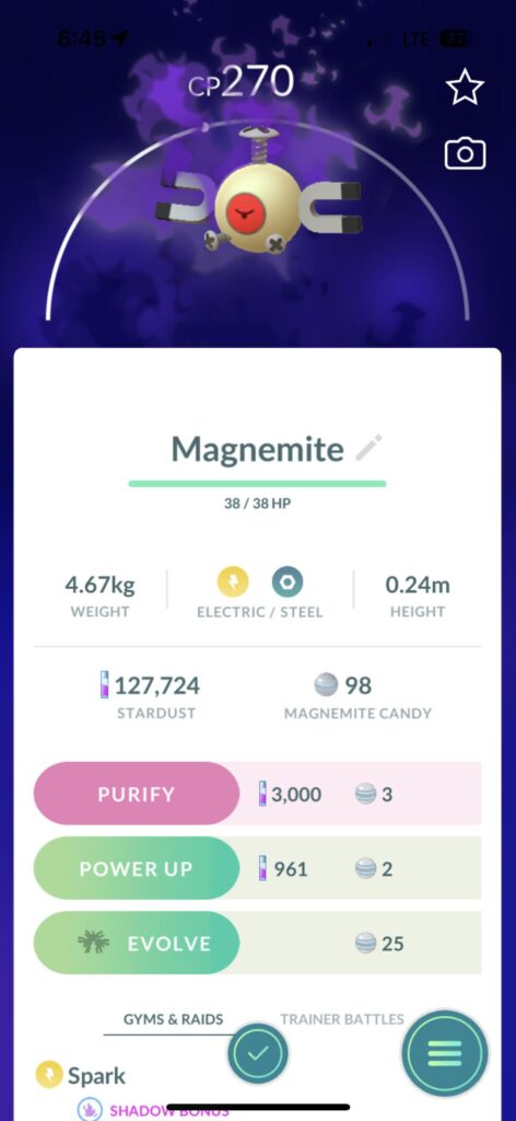 So I don’t really play much anymore, but is getting a shiny shadow uncommon?