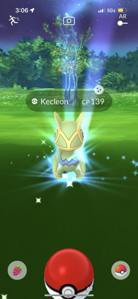 No shiny featured Pokémon so far but this is an amazing consolation