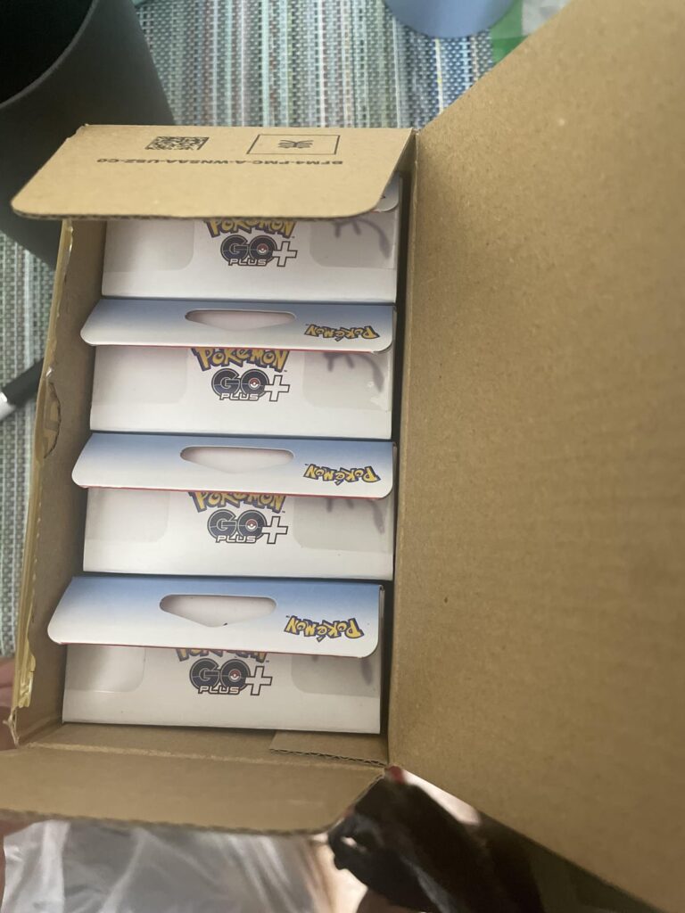 Did Pokemon Center send me a God Box of Pokemon Go Plus +?
