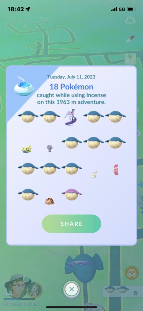 Finally caught my shiny wailmer!