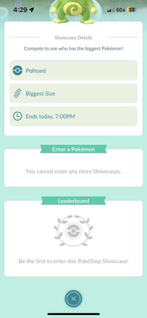 Any idea why I could not enter?