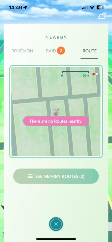 So im not the only one who can’t make a Route AND can’t find any? and why is it o ly 20m?