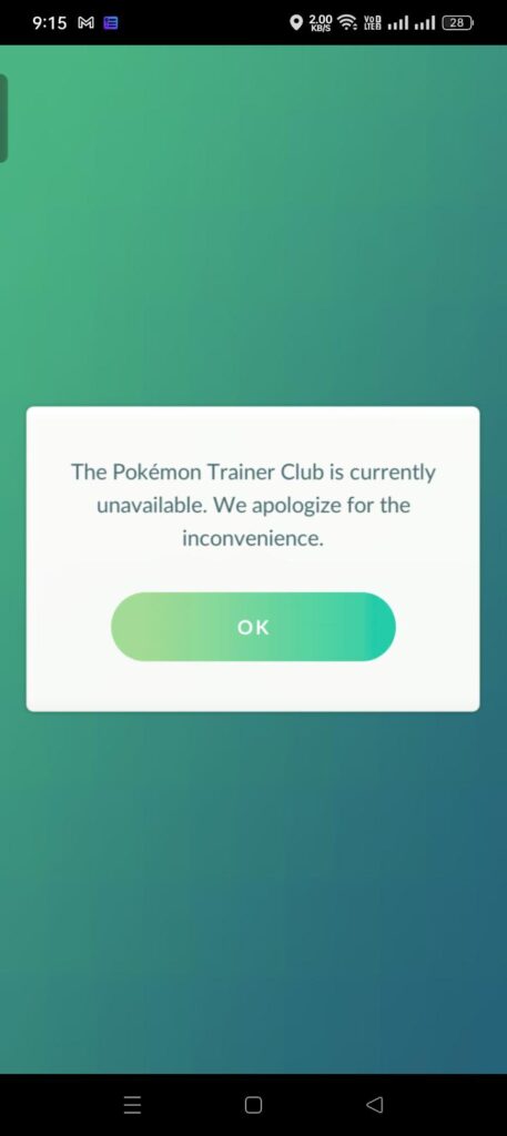 Anyone else getting this message?