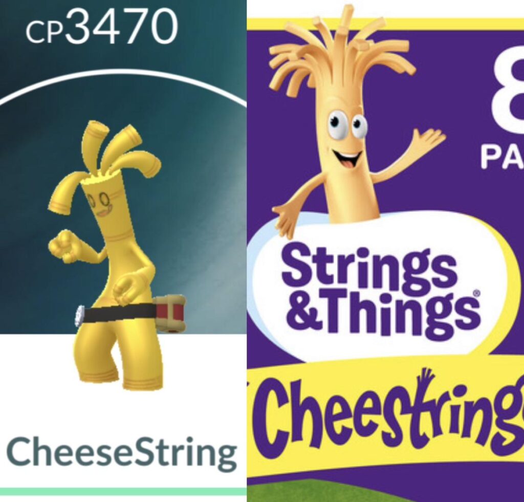 Who else has clocked this comparison? Once you see it, you cannot un-see it 😂 🧀