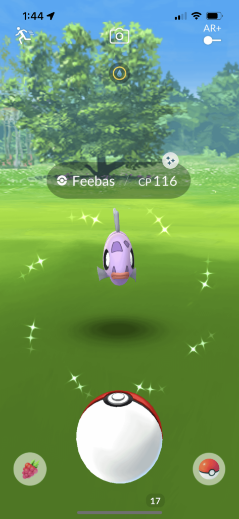 I was on a boat, and I found this beauty! I’m a very casual player, the last feebas I caught was in 2019. Thank you daily incense 🙏