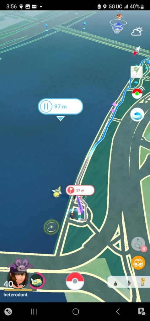 Can't finish 30m route because it drifted me into a river and auto-paused my route near the end :( is there any way to report this and keep my progress?