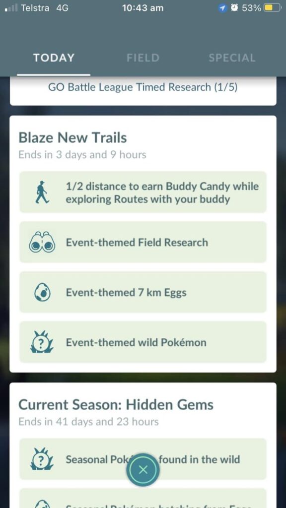buddy candy distance changed?