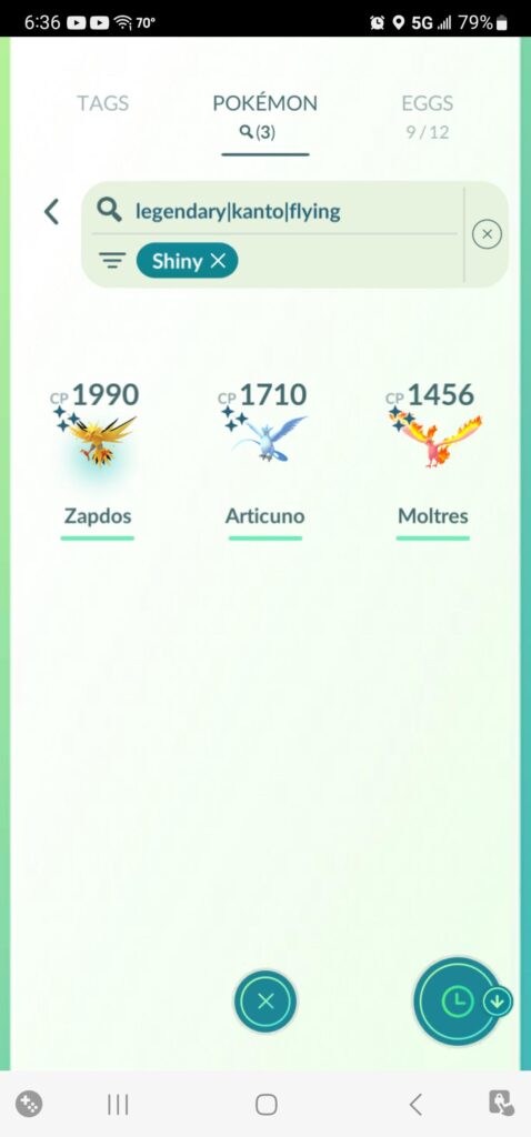Finally completed the shiny trio