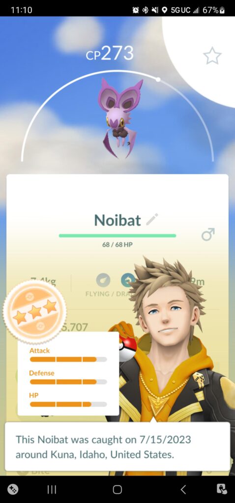 Just got back into Pokémon Go. Is this a rare find?