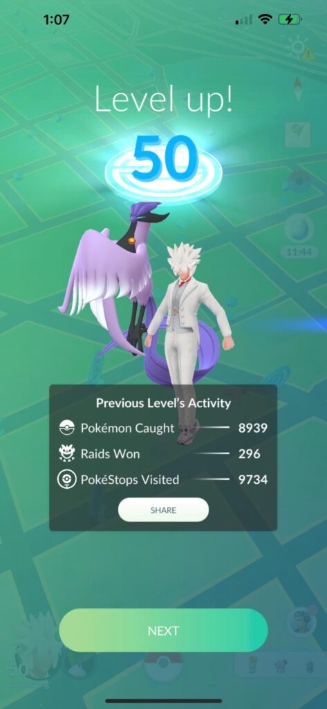 Took way too long but I’m finally part of the level 50 club!!