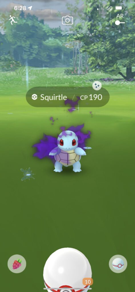 Caught me a shiny shadow Squirtle Today 🤩
