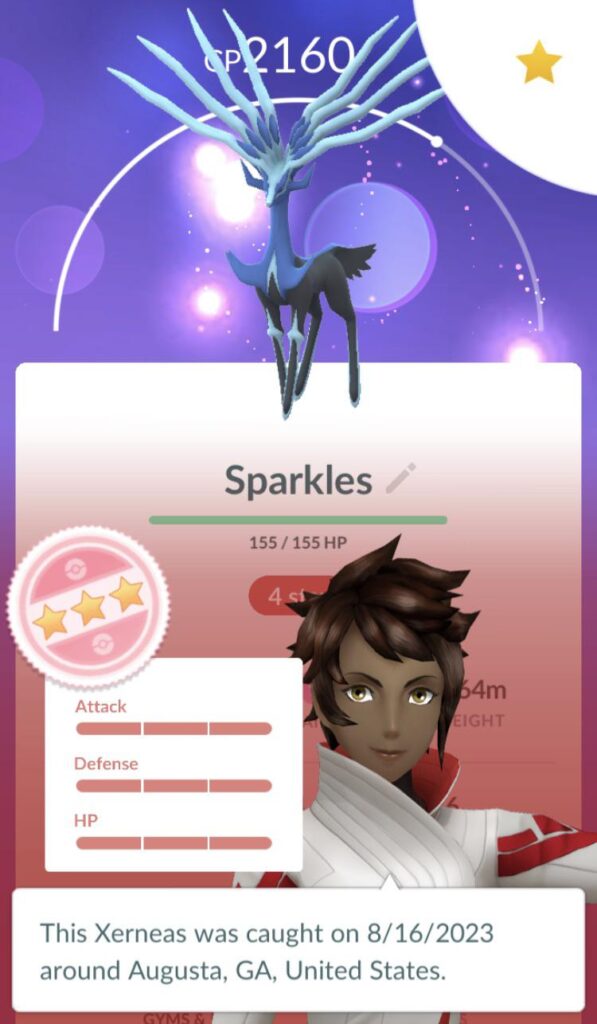 First Ever Xerneas that I have caught