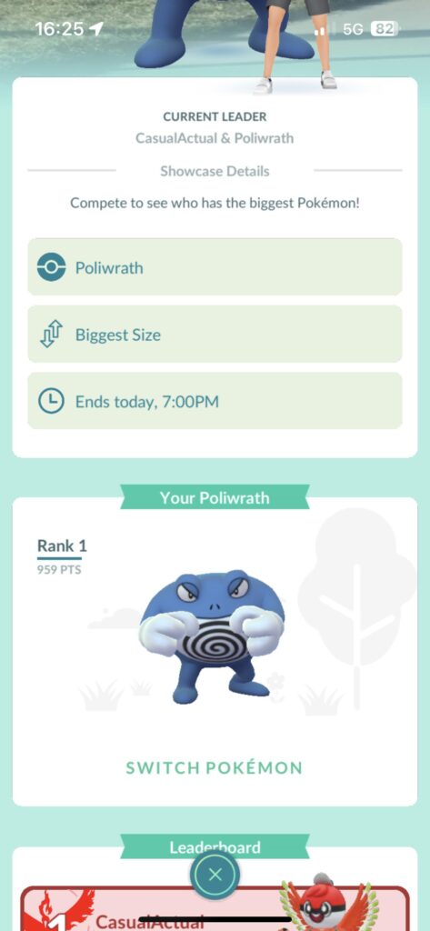MVP (most valuable poliwrath)?