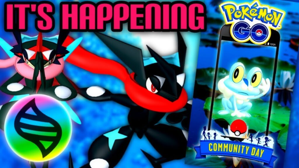 *ITS HAPPENING SHINY FROAKIE COMMUNITY DAY* ASH GRENINJA IS GOING TO BE A BEAST in Pokemon GO
