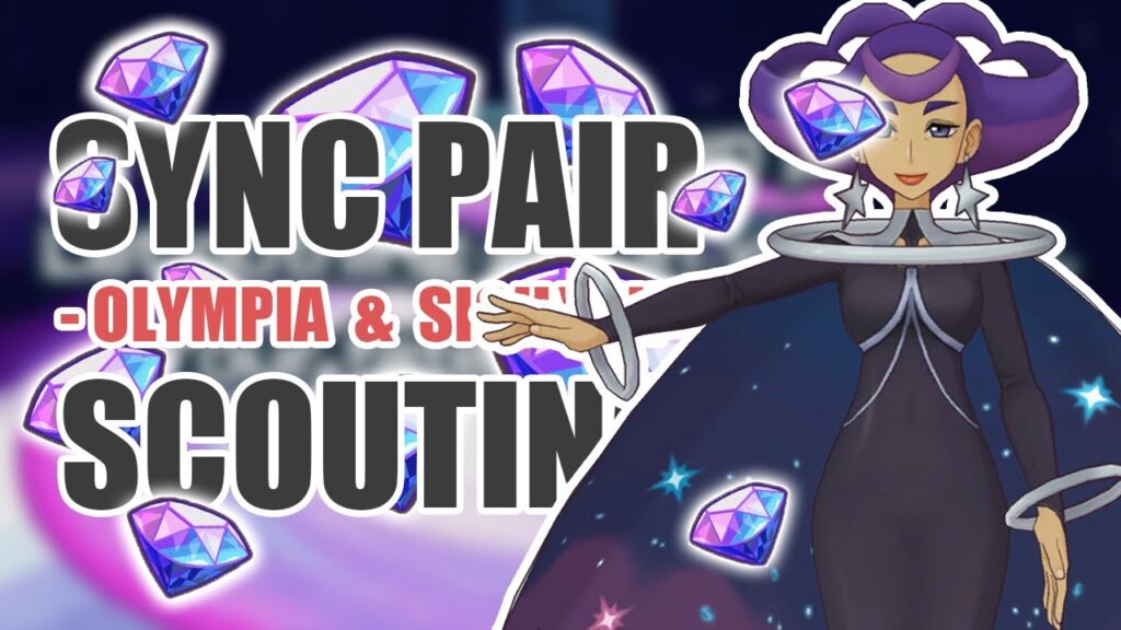 [Pokemon Masters EX] HOW MANY COPIES WILL WE GET? | Sync Pair Scout - Olympia & Sigilyph
