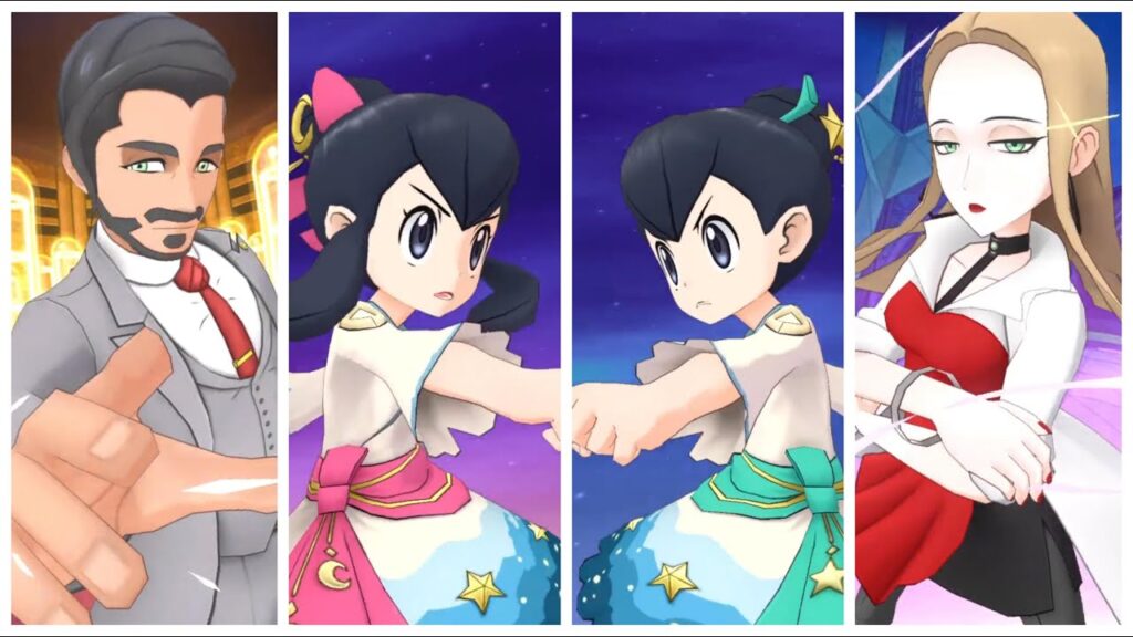 Pokemon Masters EX July Datamine Sync Pair Sync Move Animation (Galar Villain Arc)