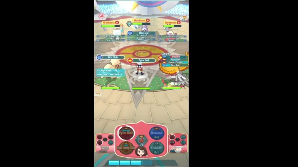 Gloria (Challenger) & Cinderace Showcase VS Glacia | Pokemon Masters EX