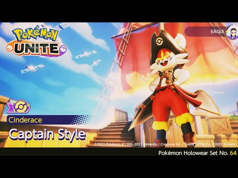 [POKEMON MASTERS] EP = THE POWER OF CAPTAN STYLE CINDRACE