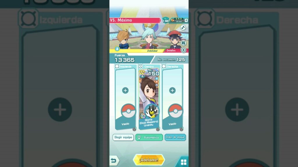 Gloria y Urshifu 1vs3 2500pts #pokemon #pokemonmasterschampionstadium #pokemonmasters